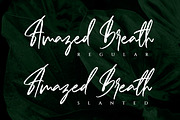 Amazed Breath, a Script Font by Almarkhatype (Thumbnail 13 of 15)