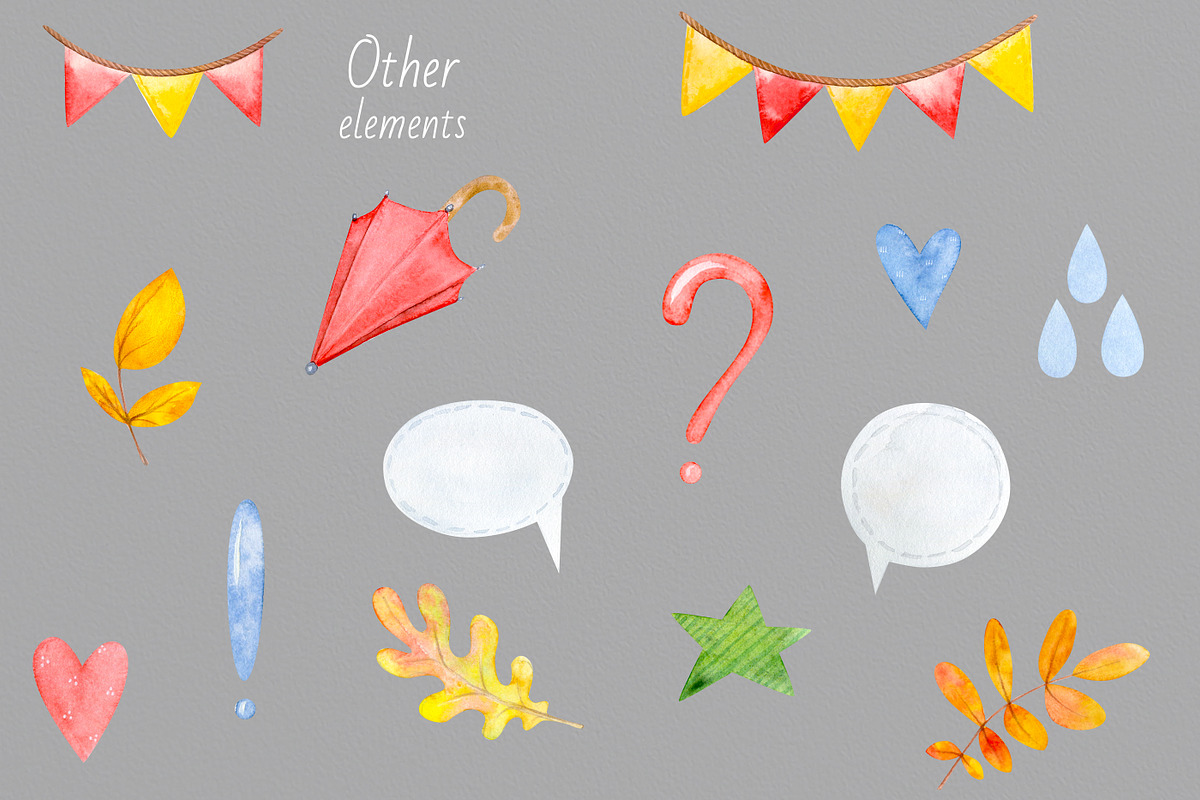Watercolor School Clipart PNG, an Object Graphic by NataliArkushArt (Photo 4 of 7)