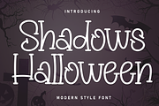 Shadows Halloween | Script Font, a Script Font by Scratchones (Thumbnail 1 of 8)