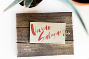 Martin Script Font, a Script Font by CallMeStasia (Thumbnail 8 of 9)