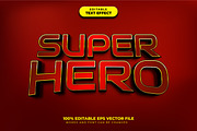 Super Hero Text Effect, a Brushes & More by Mily Studio (Thumbnail 1 of 5)