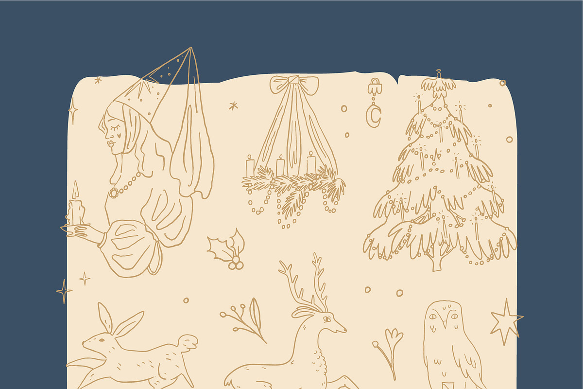 Christmas Castlecore Story clipart, an Object Graphic by Cute Atelier (Photo 4 of 11)