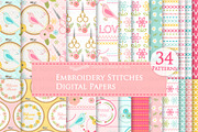 Sewing, Embroidery, Cross Stitches, an Illustration by Mia's Graphic Design (Thumbnail 6 of 9)