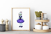 Halloween Girl Clipart, an Icon by Wow Magic (Thumbnail 4 of 5)