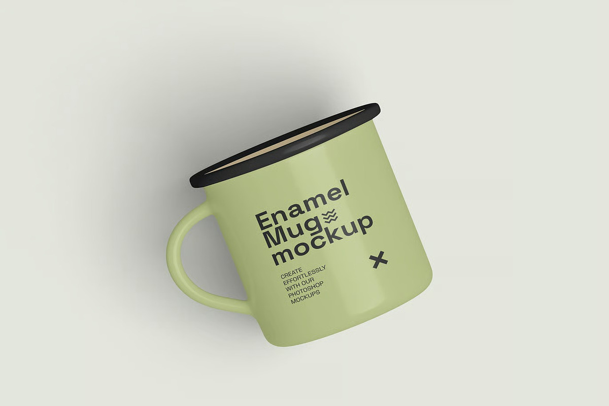 Enamel Mug Mockup, a Cups & Container Mockup by renderstockmarket (Photo 4 of 4)