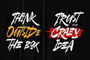 Gangsta Destroyer - Brush Font, a Font by Arterfak Project (Thumbnail 9 of 14)