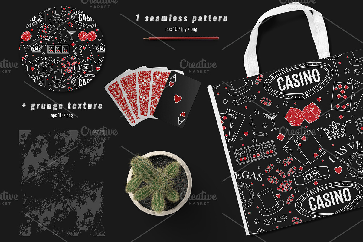 Casino party, a Decorative Illustration by kateja (Photo 6 of 11)