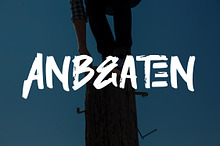 ANBEATEN - Handwritten Brush Font