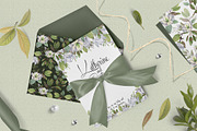 Watercolor Magnolia Flower Set, a Decorative Illustration by LenArt (Thumbnail 16 of 18)