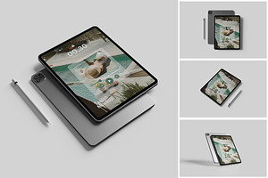 Tablet Mockup, an iPad Mockup by MrLetters