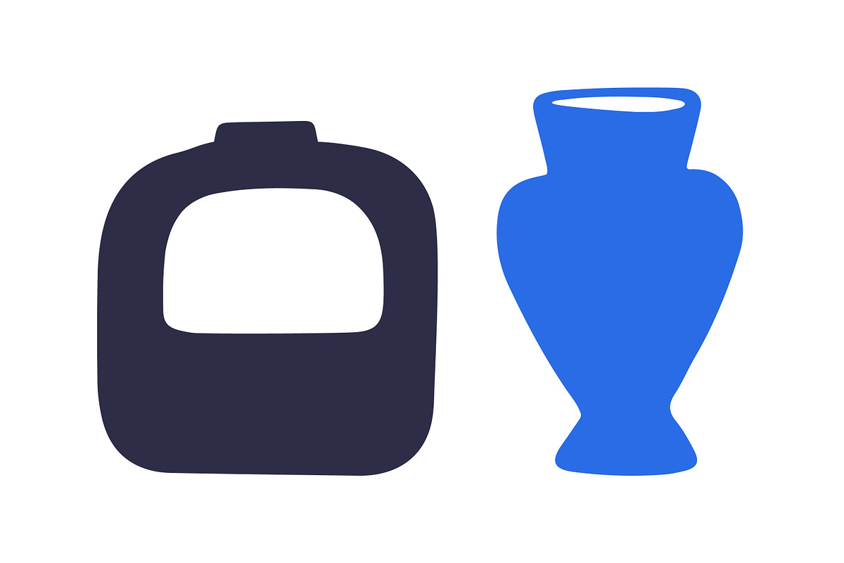 Modern ceramics, flower vases set, a Decorative Illustration by Good Studio (Photo 3 of 7)