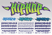 BackSpin Graffiti Font Family, a Font by Graffiti Fonts® (Thumbnail 2 of 4)