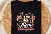 Volleyball Mom PNG, Game Day shirt, a Graphic by Vector Portal (Thumbnail 5 of 7)