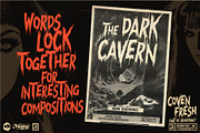 Coven Fresh - Horror Font, a Handwritten Font by Remedy667 (Thumbnail 5 of 7)