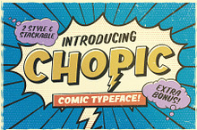 Chopic Typeface