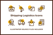 54 Shipping Logistics Icons, an Icon by Furnace (Thumbnail 2 of 5)