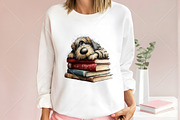 Whimsical Funny Lazy Dog Clipart PNG, a Seasonal Illustration by Canvas Craft (Thumbnail 6 of 10)
