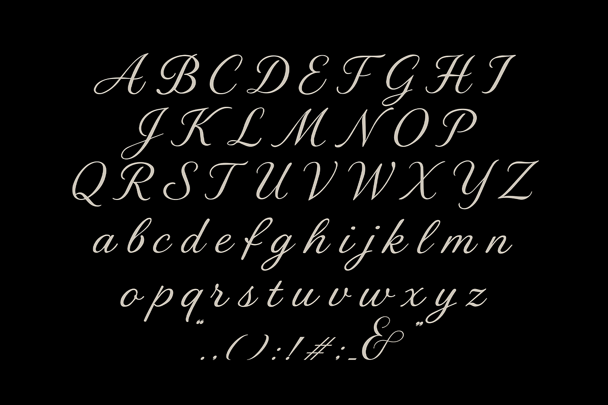Barnaby - script typeface, a Font by Press & Pen (Photo 8 of 8)