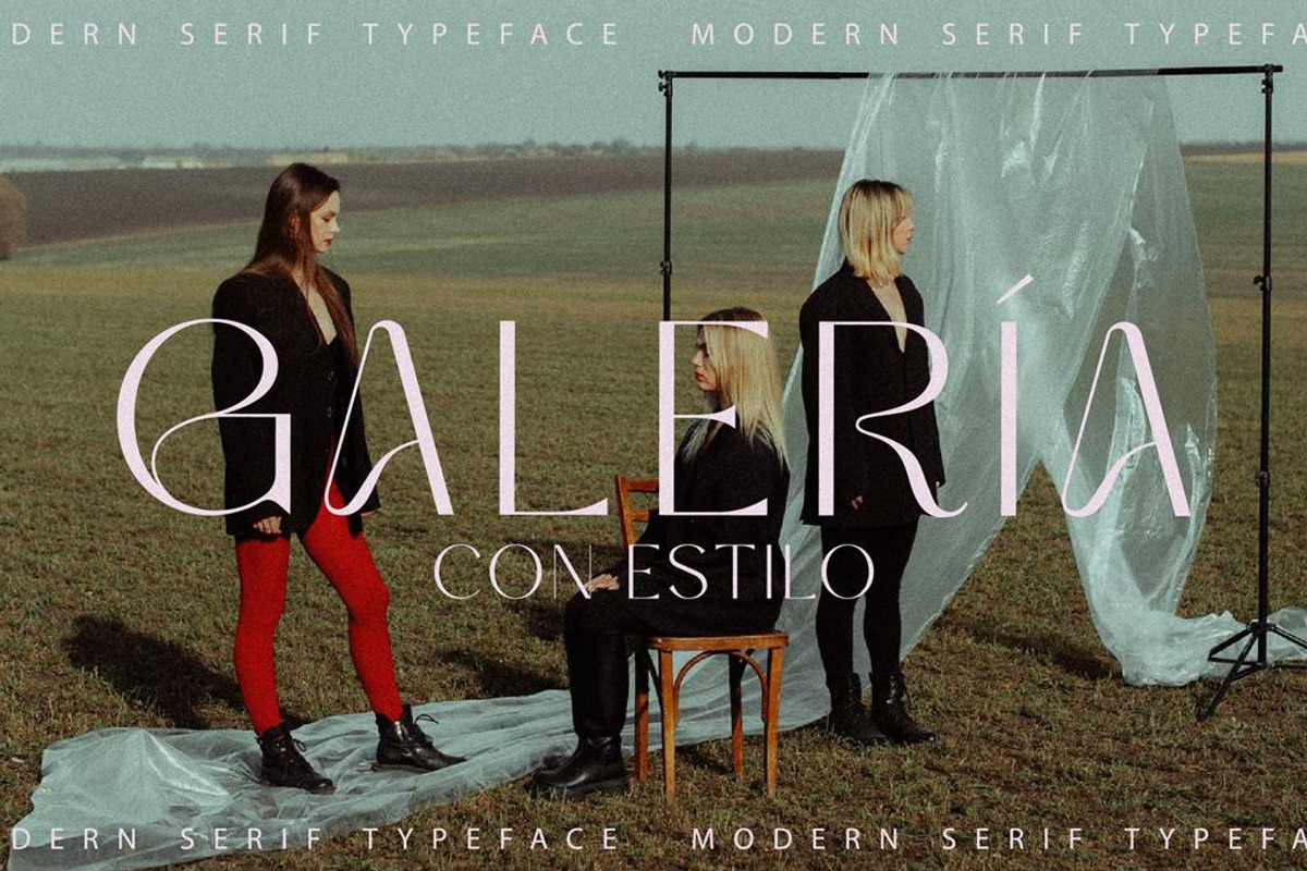 Gaqire Stylish Display Typeface, a Sans Serif Font by Storytype Studio (Photo 11 of 14)