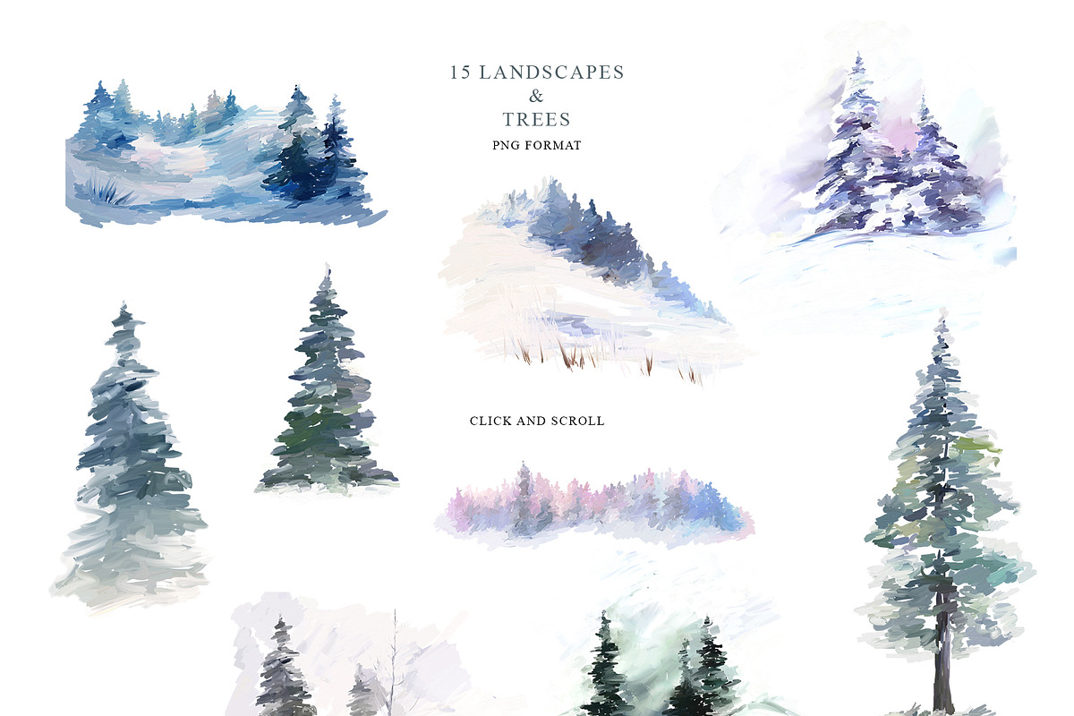 Polar night - winter collection, a Seasonal Illustration by Vasmila (Photo 15 of 17)