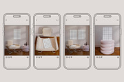 Framed Poster Print Mockups SOLEYA I, a Household Mockup by Bonumo (Thumbnail 9 of 13)