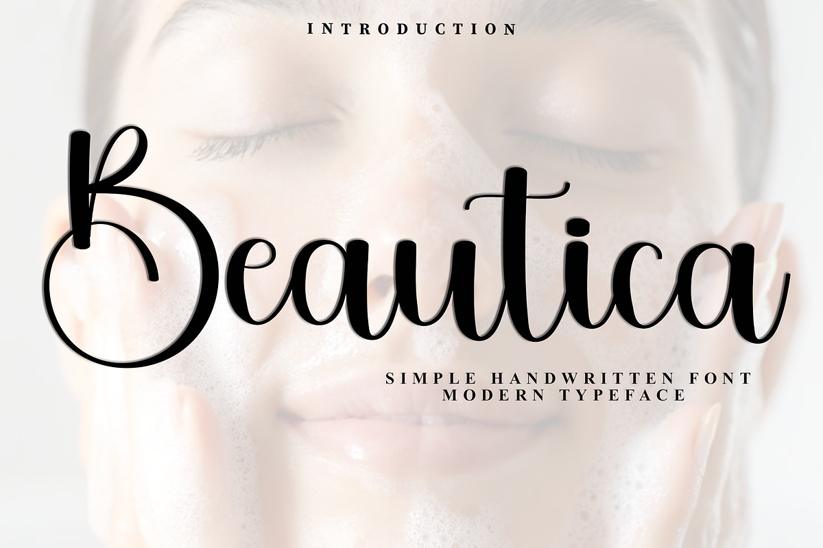 Beautica, a Handwritten Font by InermediaSTUDIO (Photo 1 of 8)