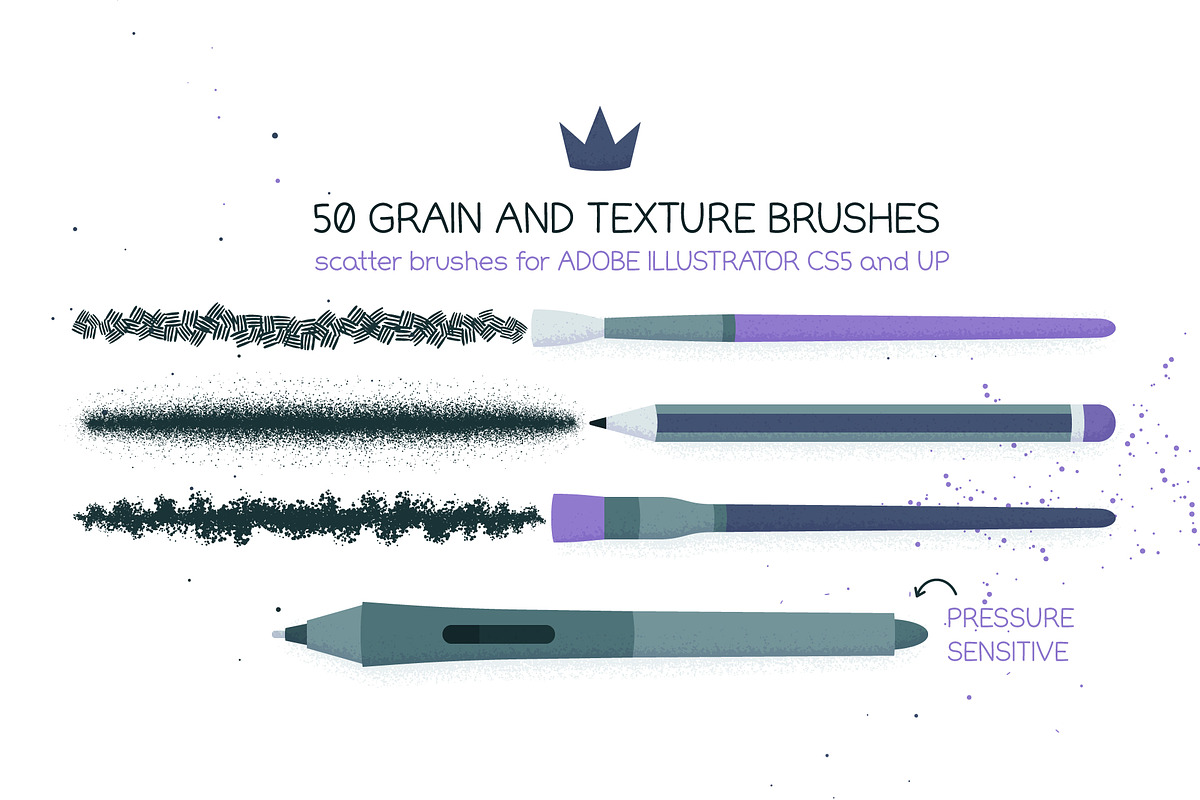 Grain & Texture Brushes, a Brush Add-On by Side Project (Photo 2 of 5)