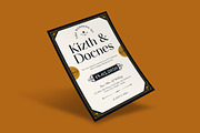 Deco Aesthetic Wedding Invitation, an Invitation Template by iDoodle Studio (Thumbnail 3 of 4)