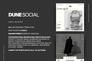 DUNE | Canva Social Media kit, a Social Media Template by The Curatory Studio (Thumbnail 3 of 7)
