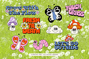 Touch Grass - Funky Nature Graphics, a Graphic by Lucy Jenn (Thumbnail 4 of 11)