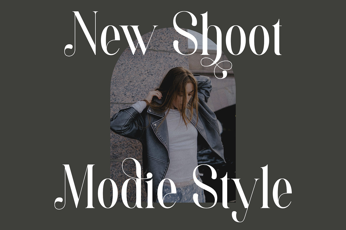 Amelia - Modern Serif Font, a Serif Font by Aqeel_Art (Photo 4 of 12)
