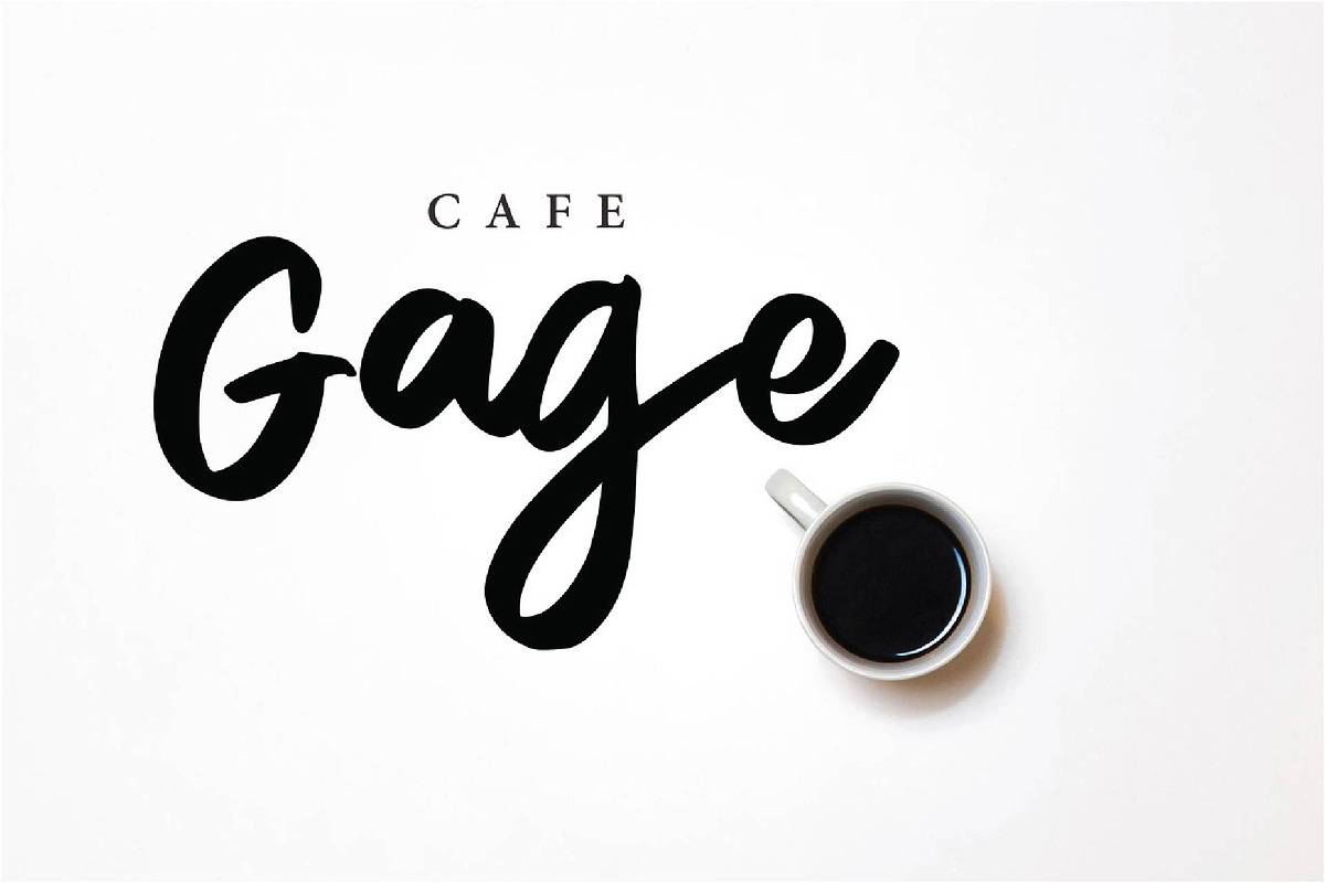 Kavelleri - Brush Font preview 5