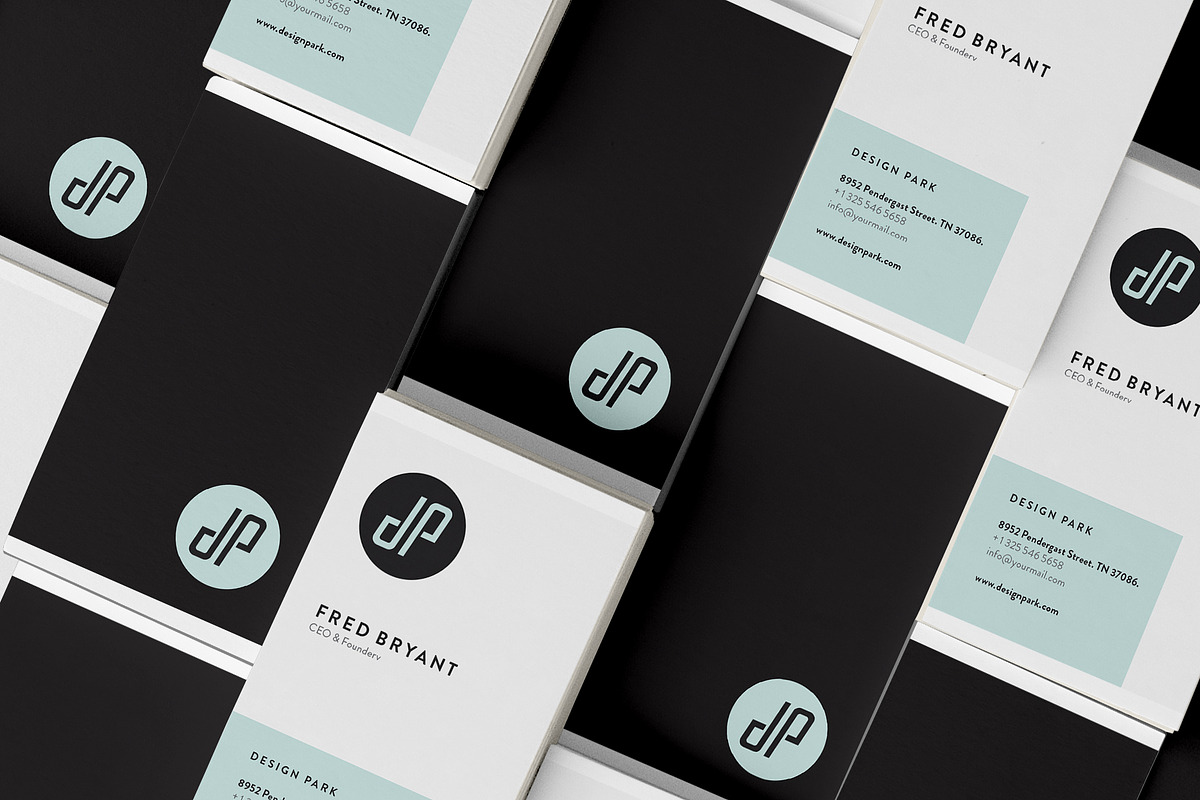 Minimalist Business Card, a Business Card Template by AyshaCanvas (Photo 3 of 3)