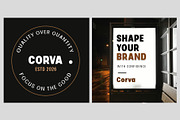 Corva, a Sans Serif Font by Reza Studio (Thumbnail 8 of 8)