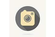 Modern Vector Logo With Camera in, an Icon by FineArtStudio (Thumbnail 1 of 3)