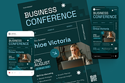 Business Conference Flyer Set, a Flyer Template by Annora Studio (Thumbnail 2 of 6)