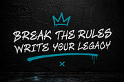 Rotzky Graffiti Type Streetwear Font, a Handwritten Font by ArtiXLabs (Thumbnail 3 of 10)