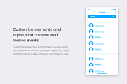 Mountain IOS UI Wireframe Kit, a Wireframe Template by Ice App Ui Kit (Thumbnail 8 of 9)