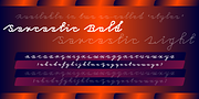 Sarcastic, a Script Font by Barnbrook Fonts (Thumbnail 2 of 4)