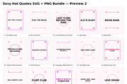 Sexy hot quotes svg bundle, an Object Graphic by HeavensStar (Thumbnail 6 of 7)
