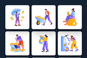 Cryptocurrency Illustrations Art Set, a Finance Illustration by Creative Stall (Thumbnail 7 of 9)