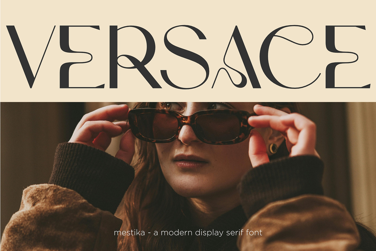 Mestika - Elegant Display Font, a Serif Font by Keithzo (Photo 9 of 11)