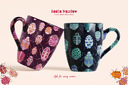 Beetle Meadow Prints & Patterns, a Pattern Graphic by GND ART STUDIO (Thumbnail 7 of 8)