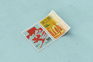 Postage Stamp MockUp V1