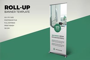 Business Roll-Up Banner - SK