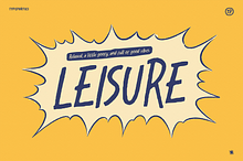 Leisure Handwriting Font