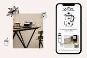 Coffee Hand-Drawn illustrations, a Food Illustration by dicreate (Thumbnail 7 of 12)