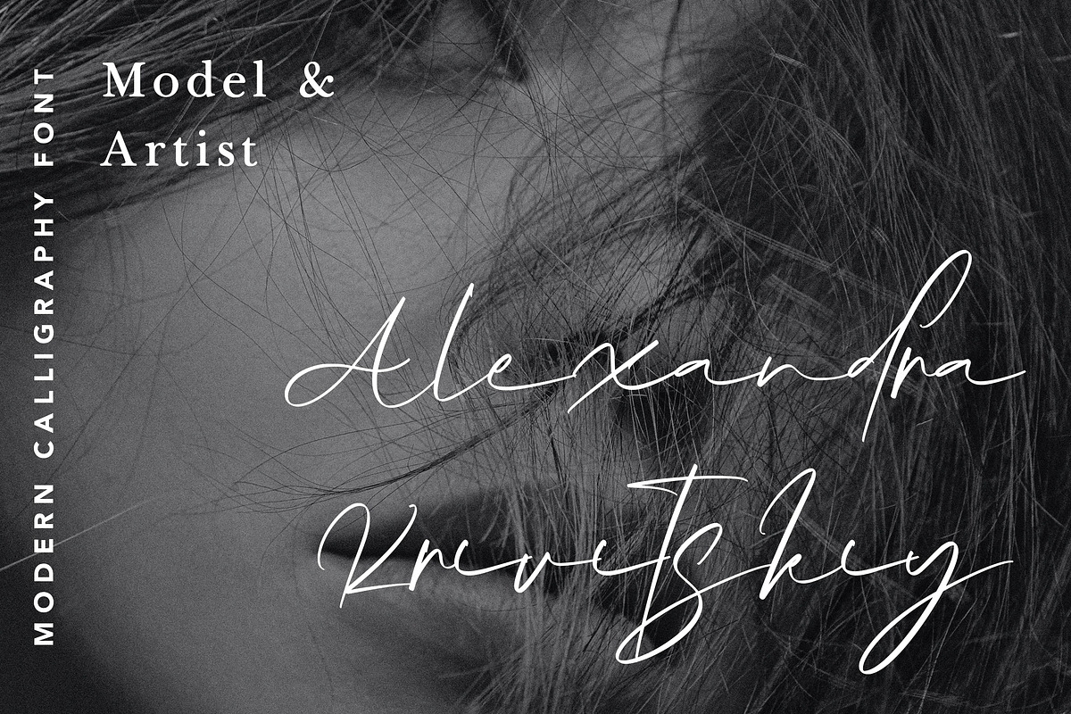 Nathaly Couple, a Handwritten Font by HATFSTUDIO (Photo 4 of 8)