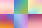 55 Blurred gradient backgrounds, a Texture Graphic by karetniy (Thumbnail 5 of 10)