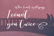 Britney Valentine, a Script Font by Aldedesign (Thumbnail 8 of 8)